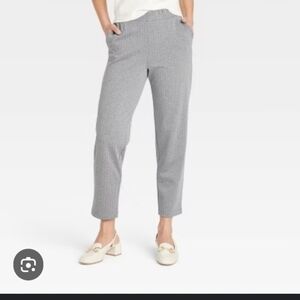 A New Day High-Rise Tapered Ankle Knit Pull-On Pants light Gray Women's